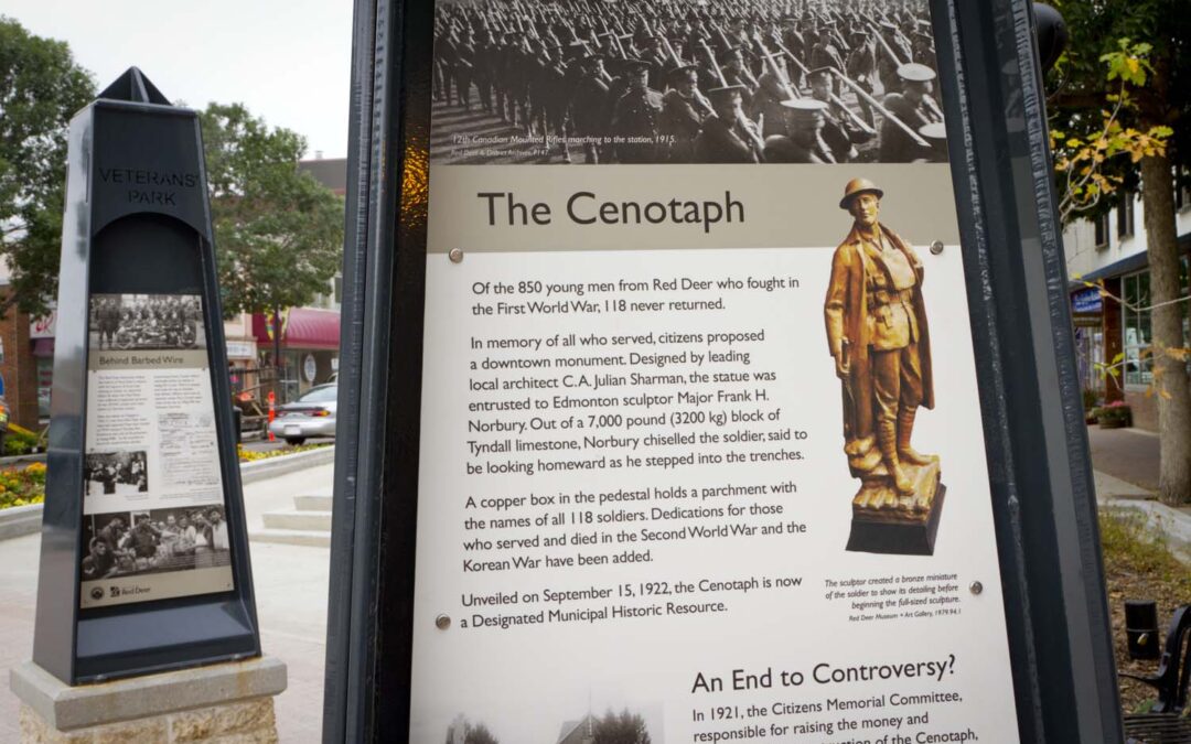 Veteran’s Park Interpretive Sign Panels