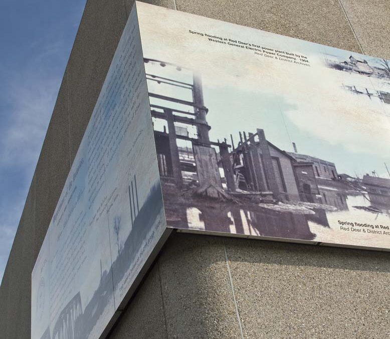 Red Deer Water Treatment Mural